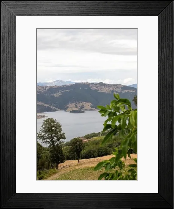 Framed Print : Dam lake. Altinkaya dam lake in Samsun Framed Print : Dam lake. Altinkaya dam lake in Samsun