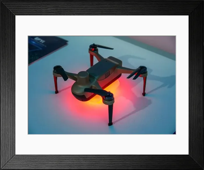 Framed Print : A close-up of a small and exquisite drone Framed Print : A close-up of a small and exquisite drone