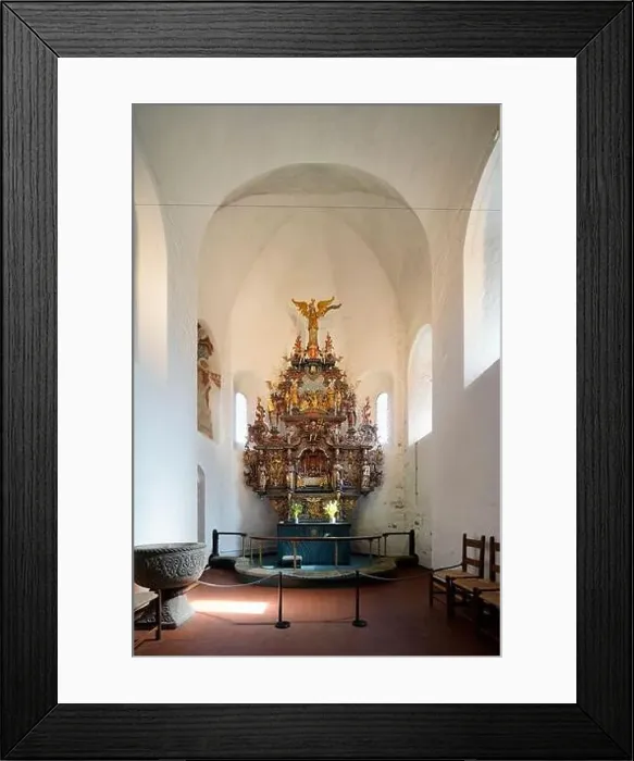 Framed Print : Church of Our Lady, Kalundborg, Denmark Framed Print : Church of Our Lady, Kalundborg, Denmark