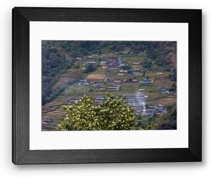 Framed Print : The beauty of Nepal Framed Print : The beauty of Nepal