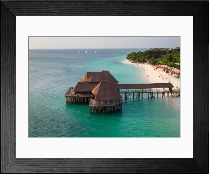 Framed Print : Panorama of coastline at sunny day Framed Print : Panorama of coastline at sunny day
