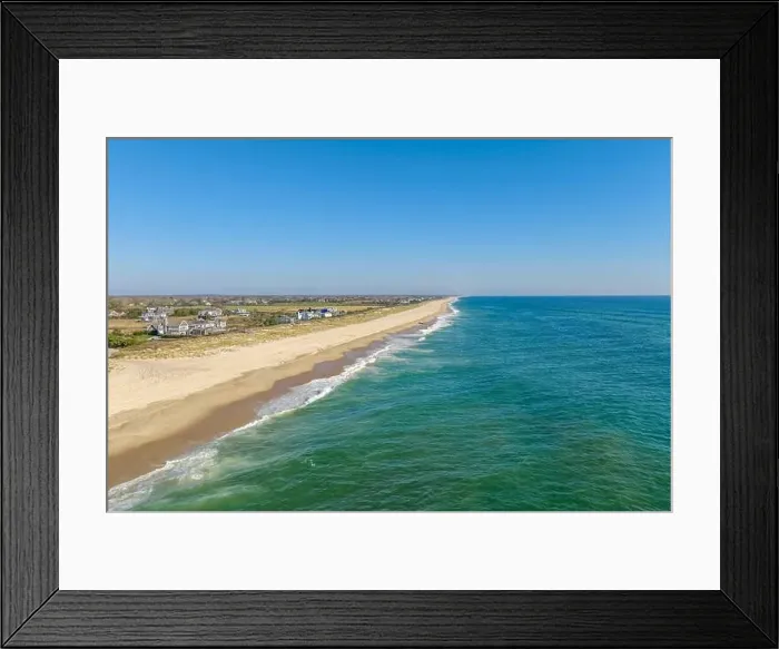 Framed Print : aerial landscape of egg man and points east Framed Print : aerial landscape of egg man and points east