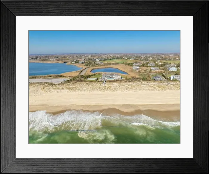 Framed Print : aerial view of 1145 sagg main and vicinity Framed Print : aerial view of 1145 sagg main and vicinity