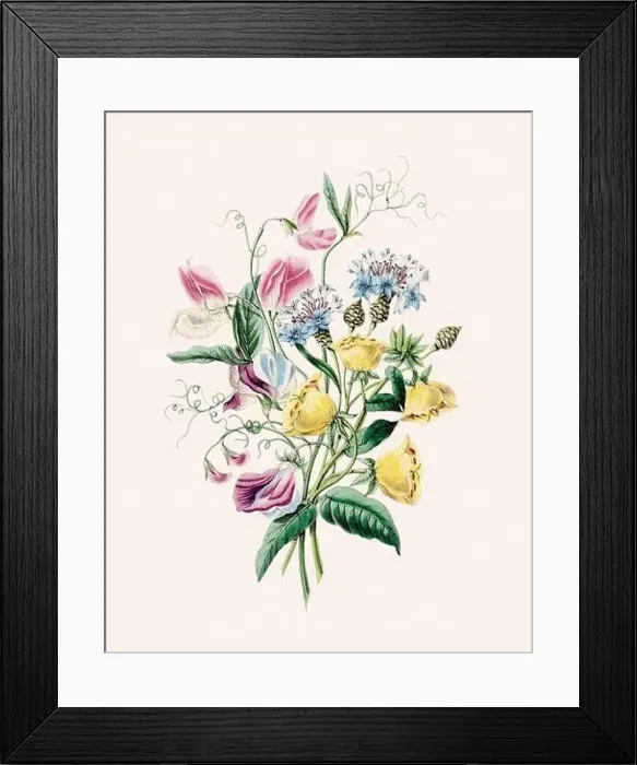 Framed Print : Beautiful bouquet of flowers Framed Print : Beautiful bouquet of flowers