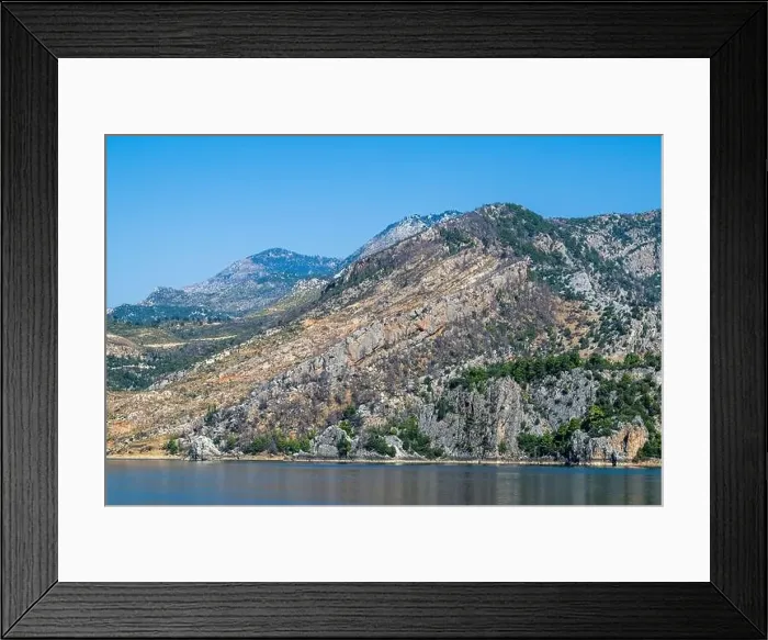 Framed Print : GREEN CANYON, Mountains in Alanya, Turkey Framed Print : GREEN CANYON, Mountains in Alanya, Turkey