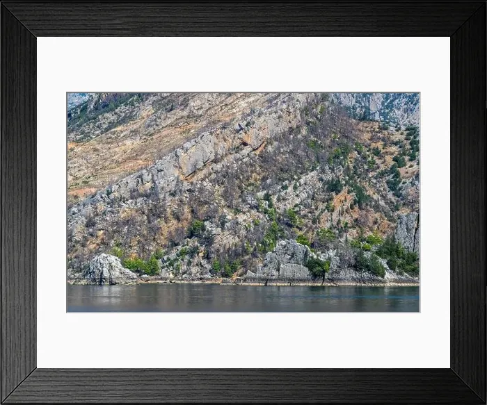 Framed Print : GREEN CANYON, Mountains in Alanya, Turkey
