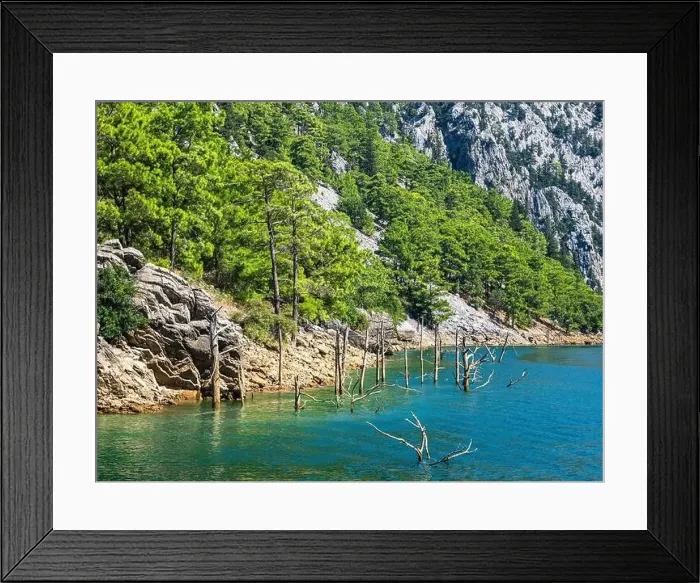Framed Print : GREEN CANYON, Mountains in Alanya, Turkey Framed Print : GREEN CANYON, Mountains in Alanya, Turkey