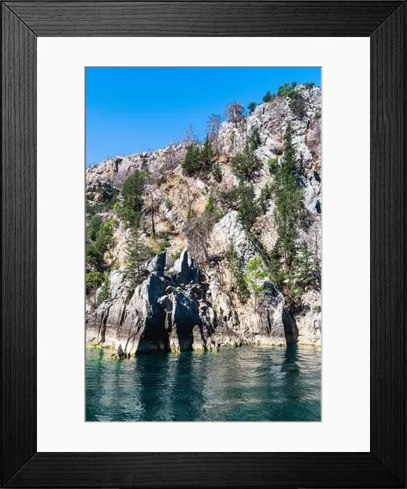 Framed Print : GREEN CANYON, Mountains in Alanya, Turkey Framed Print : GREEN CANYON, Mountains in Alanya, Turkey