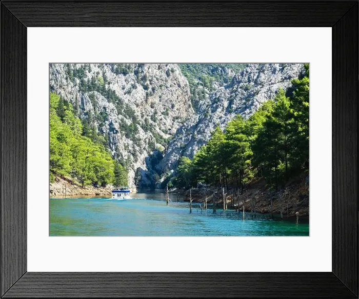 Framed Print : GREEN CANYON, Mountains in Alanya, Turkey Framed Print : GREEN CANYON, Mountains in Alanya, Turkey