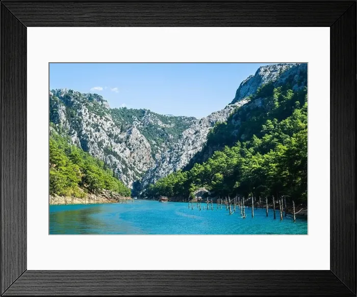 Framed Print : GREEN CANYON, Mountains in Alanya, Turkey Framed Print : GREEN CANYON, Mountains in Alanya, Turkey
