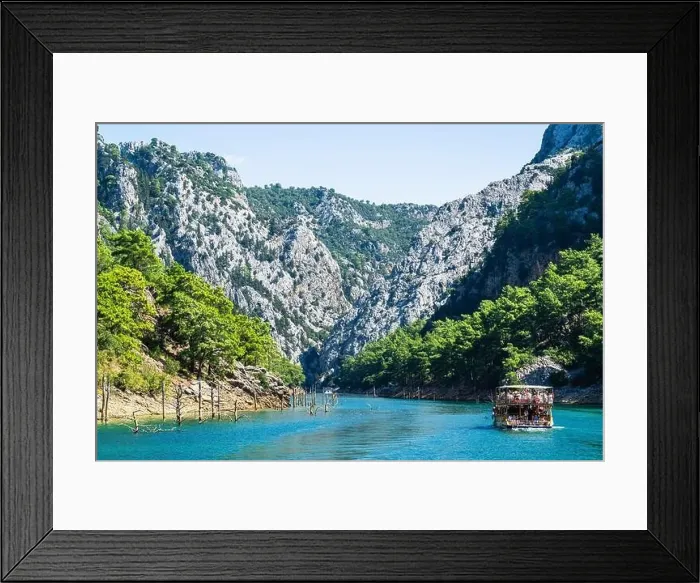 Framed Print : GREEN CANYON, Mountains in Alanya, Turkey Framed Print : GREEN CANYON, Mountains in Alanya, Turkey