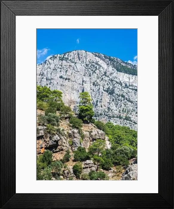 Framed Print : GREEN CANYON, Mountains in Alanya, Turkey Framed Print : GREEN CANYON, Mountains in Alanya, Turkey
