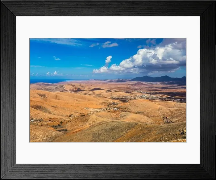 Framed Print : Betancuria National Park on the Fuerteventura Island Framed Print : Betancuria National Park on the Fuerteventura Island