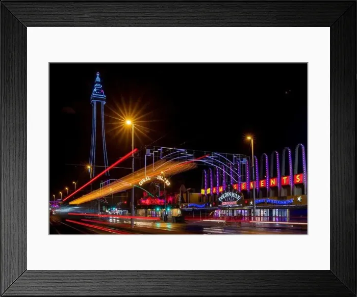 Framed Print : Blackpool, Lancashire, United Kingdom Framed Print : Blackpool, Lancashire, United Kingdom