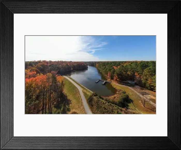 Framed Print : Drone Photos of Durant Nature Preserve, Raleigh NC Framed Print : Drone Photos of Durant Nature Preserve, Raleigh NC