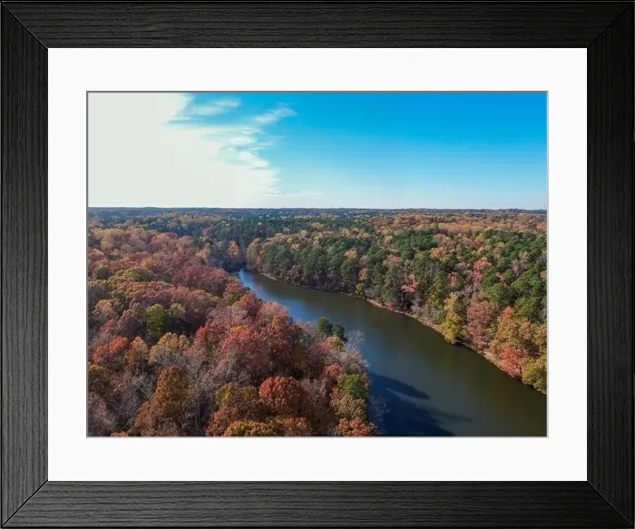 Framed Print : Drone Photos of Durant Nature Preserve, Raleigh NC Framed Print : Drone Photos of Durant Nature Preserve, Raleigh NC