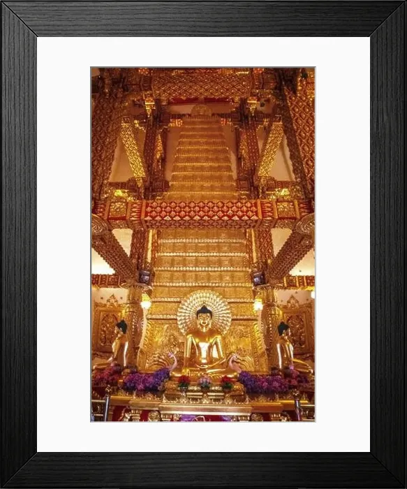 Framed Print : Wat Phra That Nong Bua, in Ubon, Thailand, south east asia Framed Print : Wat Phra That Nong Bua, in Ubon, Thailand, south east asia