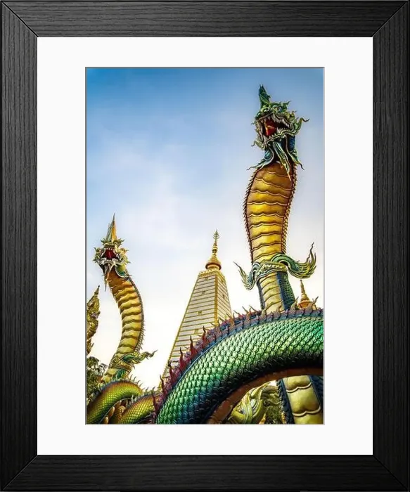 Framed Print : Wat Phra That Nong Bua, in Ubon, Thailand, south east asia Framed Print : Wat Phra That Nong Bua, in Ubon, Thailand, south east asia