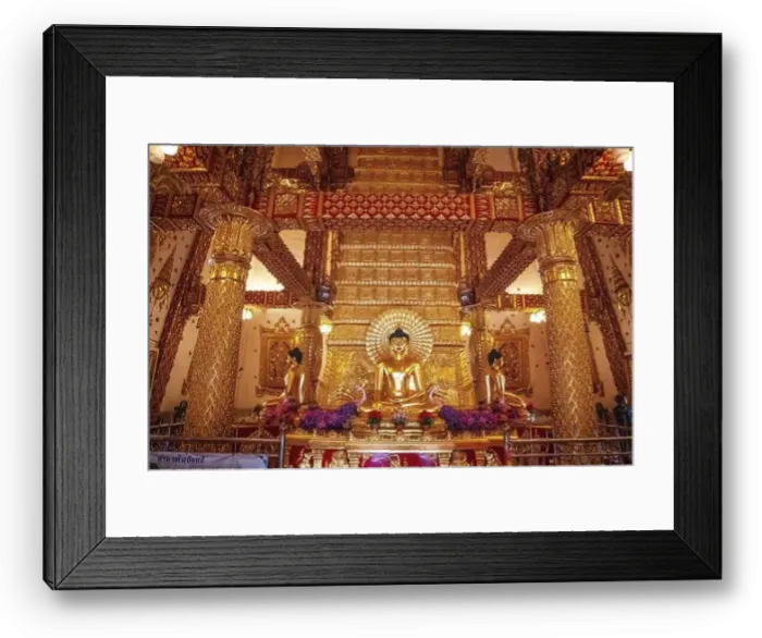 Framed Print : Wat Phra That Nong Bua, in Ubon, Thailand, south east asia Framed Print : Wat Phra That Nong Bua, in Ubon, Thailand, south east asia