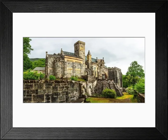 Framed Print : Panorama of St Conans Kirk, Loch Awe in Argyll and Bute, Scotland, UK Framed Print : Panorama of St Conans Kirk, Loch Awe in Argyll and Bute, Scotland, UK