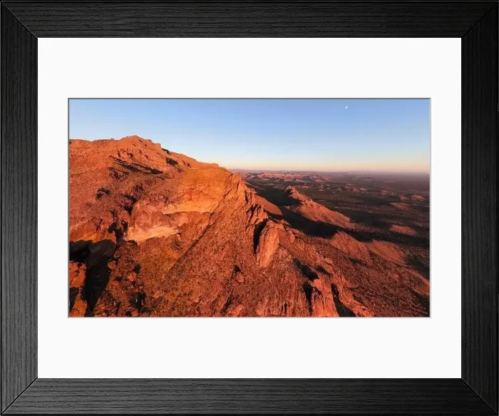 Framed Print : various drone images of the superstition mountains in gold canyon Arizona taken at different times of the day Framed Print : various drone images of the superstition mountains in gold canyon Arizona taken at different times of the day