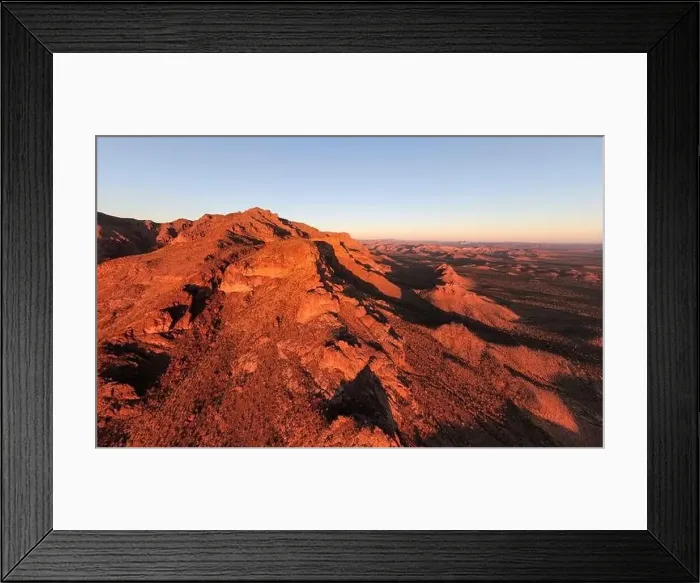 Framed Print : various drone images of the superstition mountains in gold canyon Arizona taken at different times of the day Framed Print : various drone images of the superstition mountains in gold canyon Arizona taken at different times of the day
