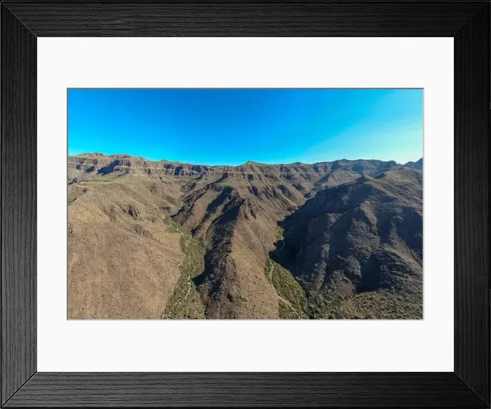 Framed Print : various drone images of the superstition mountains in gold canyon Arizona taken at different times of the day Framed Print : various drone images of the superstition mountains in gold canyon Arizona taken at different times of the day