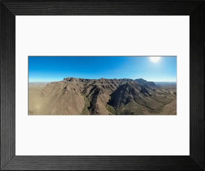 Framed Print : various drone images of the superstition mountains in gold canyon Arizona taken at different times of the day Framed Print : various drone images of the superstition mountains in gold canyon Arizona taken at different times of the day