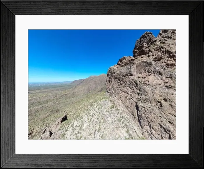Framed Print : various drone images of the superstition mountains in gold canyon Arizona taken at different times of the day Framed Print : various drone images of the superstition mountains in gold canyon Arizona taken at different times of the day