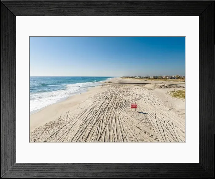 Framed Print : aerial view of the cut and points west Framed Print : aerial view of the cut and points west