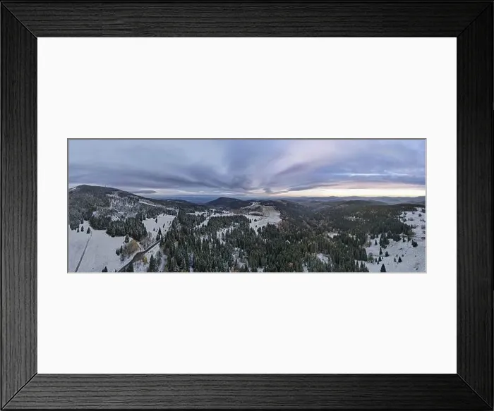 Framed Print : Southern Poland landscape, mountains, autumn, day, sun, sky, clouds, Klodzka Basin, dramatic and majestic scenery
