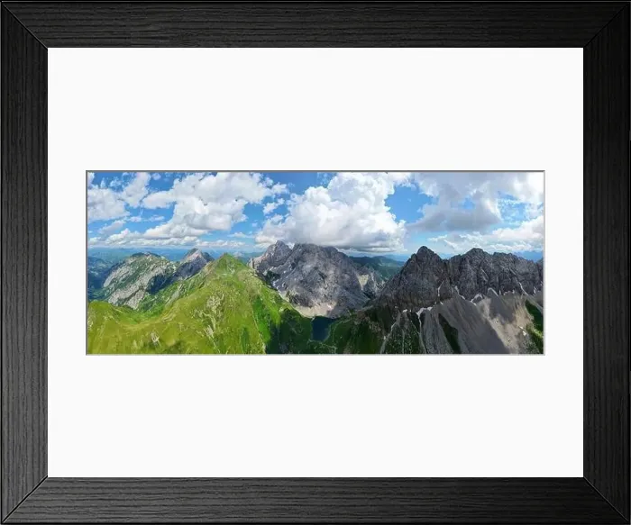 Framed Print : Aerial panoramic view of Volaia Lake Framed Print : Aerial panoramic view of Volaia Lake