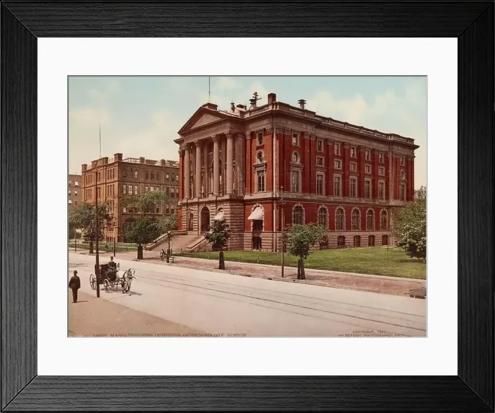 Framed Print : Rogers Building, Massachusetts Institute of Technology, Boston, Massachusetts 1901 Framed Print : Rogers Building, Massachusetts Institute of Technology, Boston, Massachusetts 1901