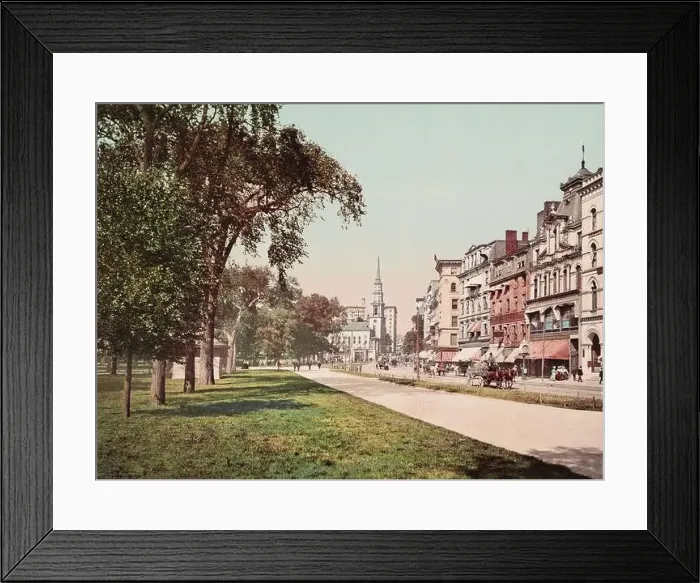 Framed Print : Tremont Street, Boston, Massachusetts 1900 Framed Print : Tremont Street, Boston, Massachusetts 1900