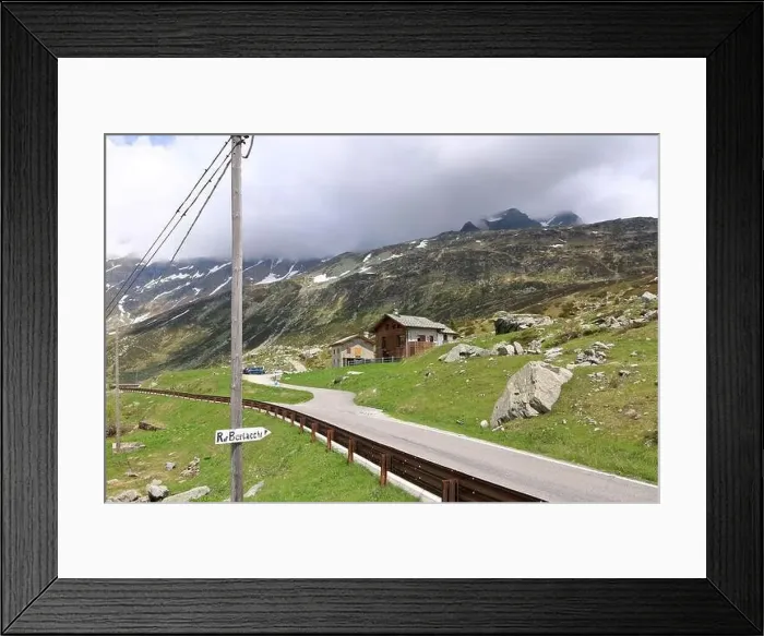 Framed Print : scenic view of the lake Montespluga in Valley Chiavenna, Lombardy, Italy Framed Print : scenic view of the lake Montespluga in Valley Chiavenna, Lombardy, Italy