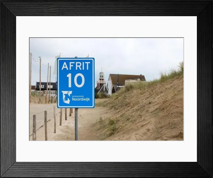 Framed Print : Dune junction at the North Sea coast of Noordwijk in the Netherlands Framed Print : Dune junction at the North Sea coast of Noordwijk in the Netherlands