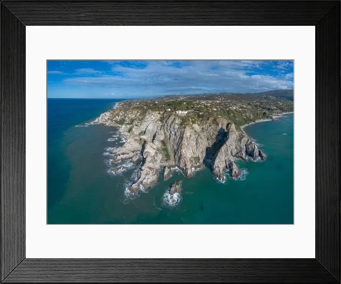 Framed Print : A drone landscape view of Capo Vaticano in Calabria Framed Print : A drone landscape view of Capo Vaticano in Calabria