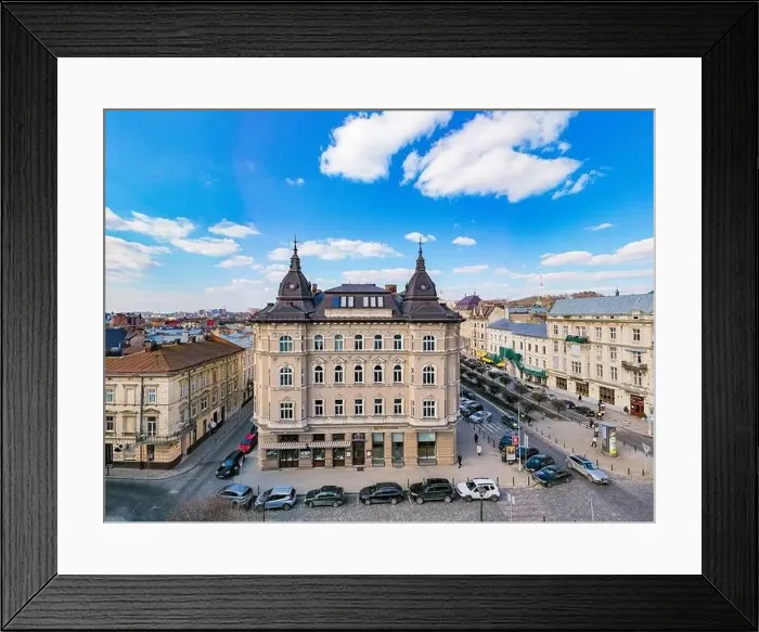 Framed Print : Lviv, Ukraine - May, 2021:Panoramic aerial view on Lviv from drone Framed Print : Lviv, Ukraine - May, 2021:Panoramic aerial view on Lviv from drone