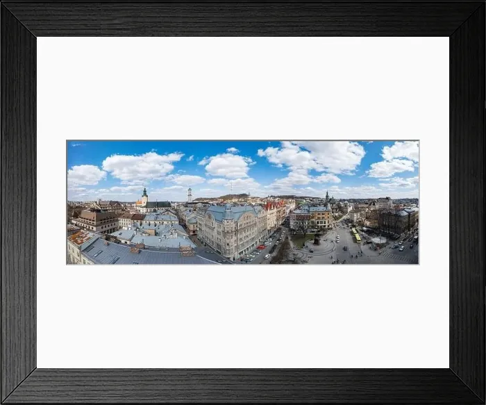 Framed Print : Lviv, Ukraine - May, 2021:Panoramic aerial view on Lviv from drone Framed Print : Lviv, Ukraine - May, 2021:Panoramic aerial view on Lviv from drone