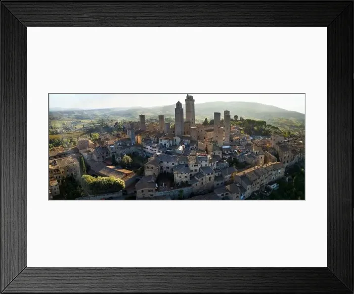 Framed Print : San Gimignano - one of the most beautiful medieval towns in Tuscany Framed Print : San Gimignano - one of the most beautiful medieval towns in Tuscany