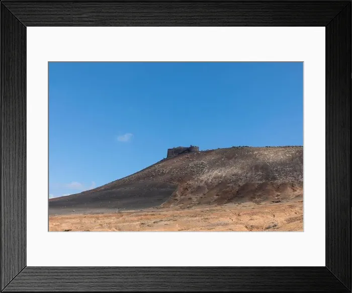 Framed Print : Aerial view from the famous castle of Santa Barbara on the volcanic hilltop of Guanapay mountain Framed Print : Aerial view from the famous castle of Santa Barbara on the volcanic hilltop of Guanapay mountain