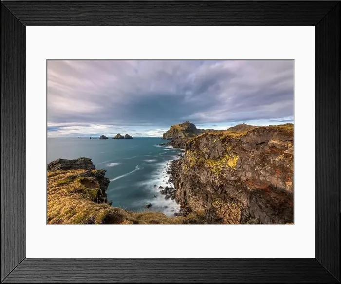 Framed Print : Hamarinn og Smáeyjar Framed Print : Hamarinn og Smáeyjar