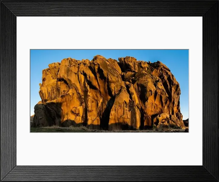 Framed Print : Heimaklettur Framed Print : Heimaklettur