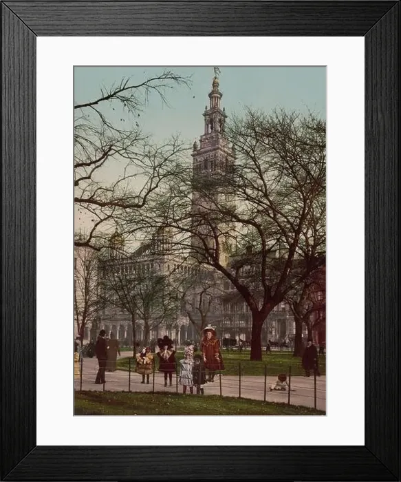 Framed Print : Madison Square Garden, New York City 1901 Framed Print : Madison Square Garden, New York City 1901