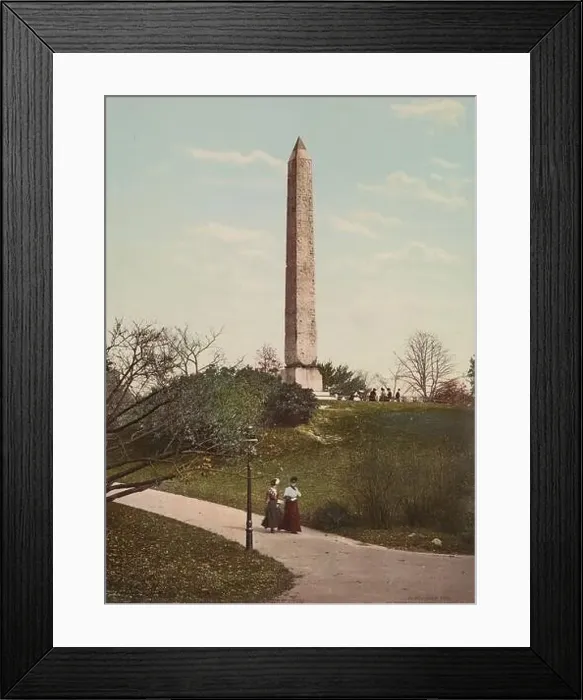 Framed Print : The Obelisk, Central Park, New York City 1901 Framed Print : The Obelisk, Central Park, New York City 1901