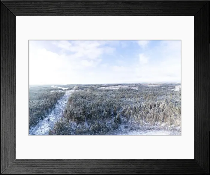 Framed Print : Lake Lygnern from up high Framed Print : Lake Lygnern from up high