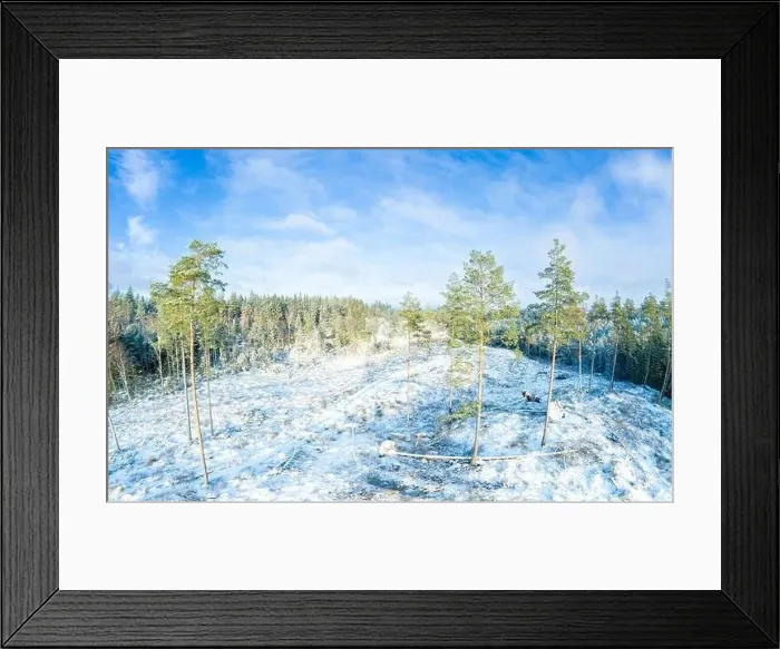 Framed Print : Lake Lygnern from up high Framed Print : Lake Lygnern from up high