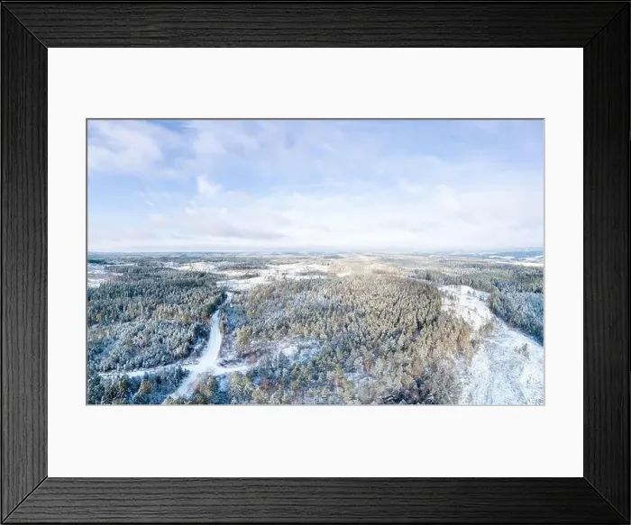 Framed Print : Lake Lygnern from up high Framed Print : Lake Lygnern from up high