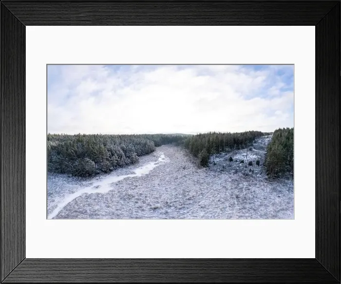 Framed Print : Lake Lygnern from up high Framed Print : Lake Lygnern from up high