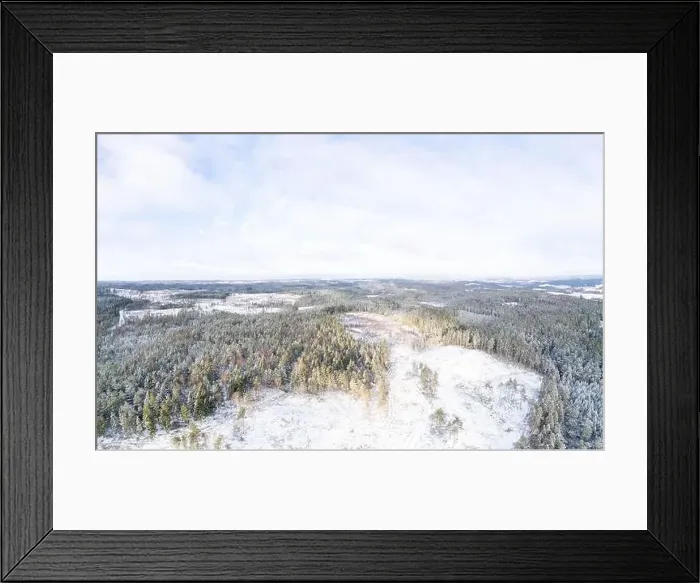 Framed Print : Lake Lygnern from up high Framed Print : Lake Lygnern from up high
